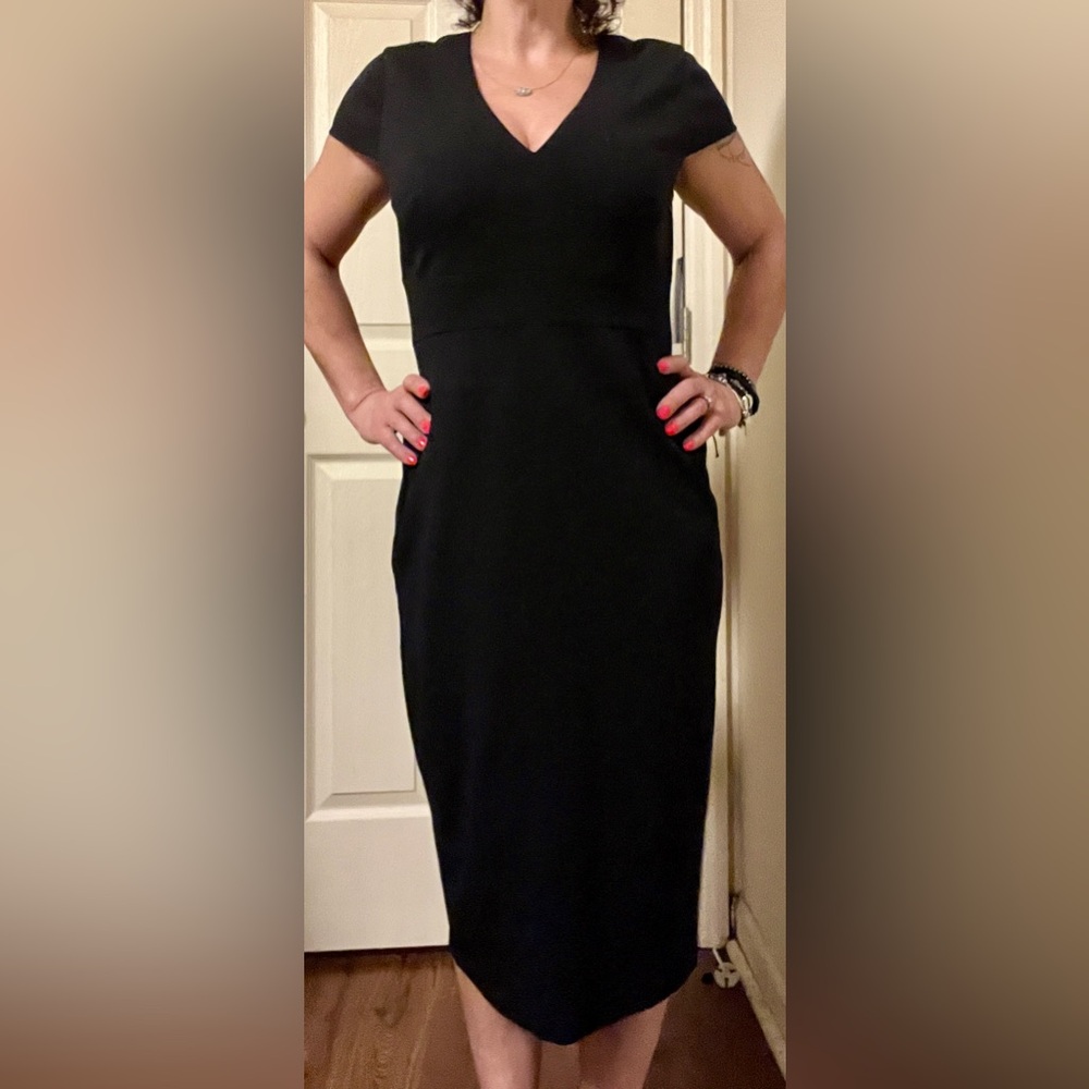 French Connection Classic Black Dress - Picture 2 of 7